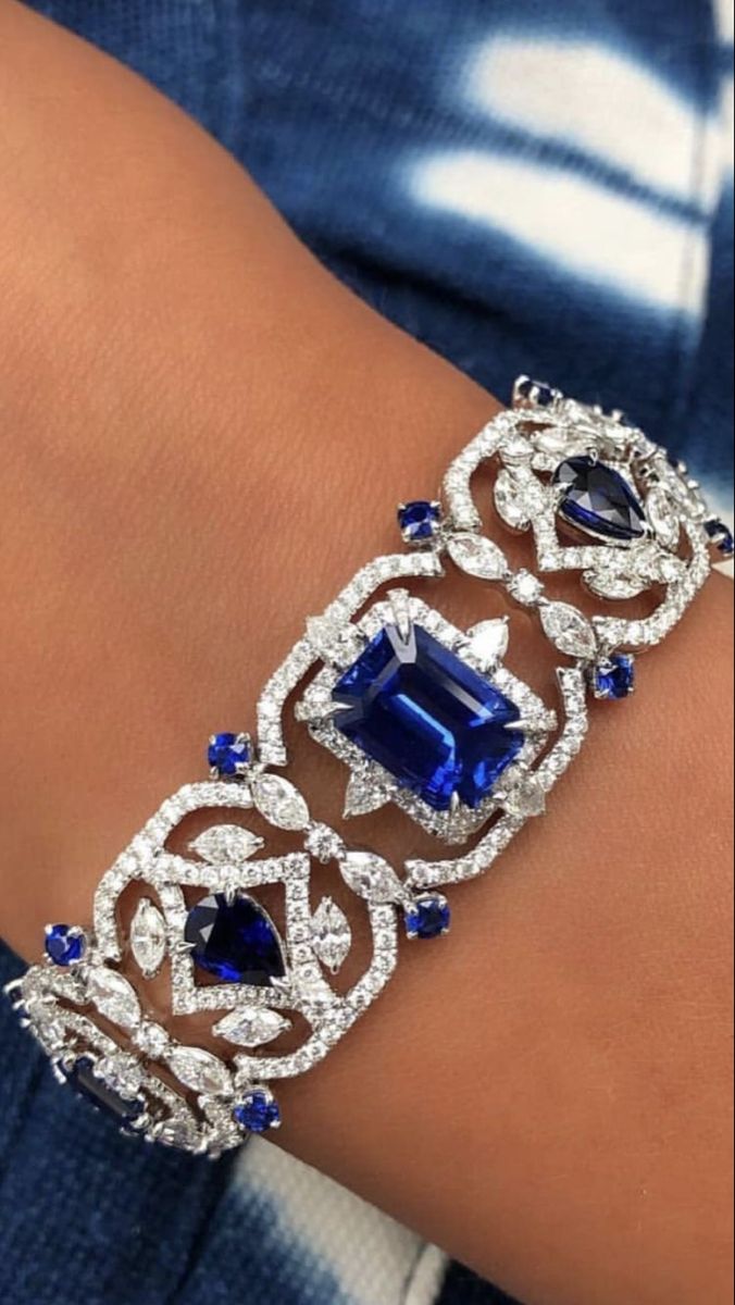 Sapphire & Diamond Masterpiece Bracelet